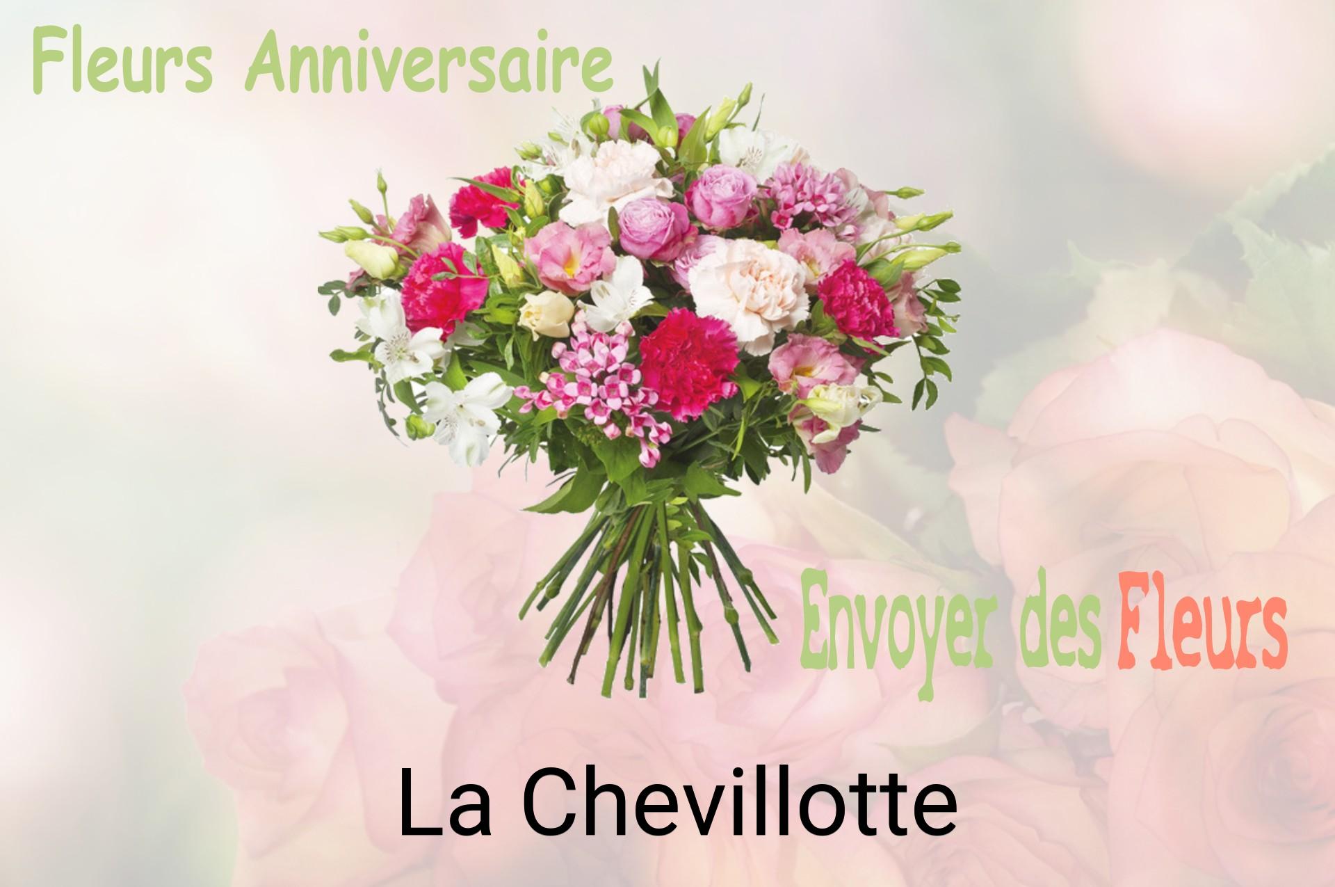 Bouquet de fleurs d’anniversaire livré à La Chevillotte