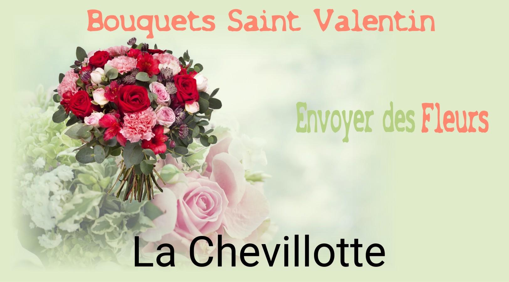 Roses de Saint-Valentin livrées à La Chevillotte